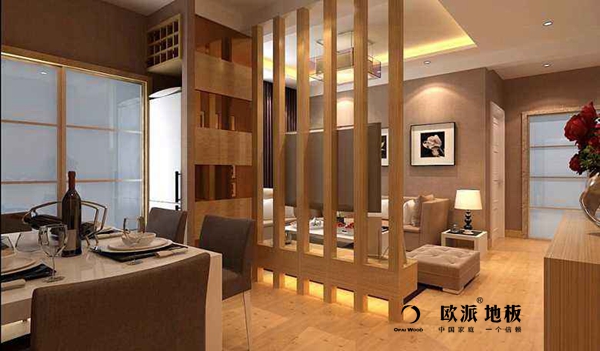 地板的居家美-與隔斷設(shè)計密不可分